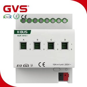 Son GVS K-otobüs <span class=keywords><strong>KNX</strong></span>/EIB akıllı ev otomasyon sistemi <span class=keywords><strong>KNX</strong></span> anahtarı aktüatör 4 8 12 24 fold kanal 6A 10A 16A 20A akıllı ev - Product Image 3