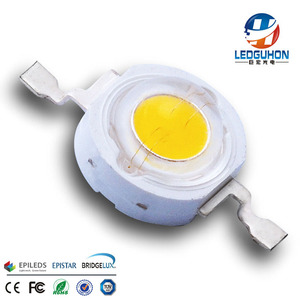 wholesale warm white 3000K CCT 1w high power <strong>led</strong> chip/high lumen 120lm/w warm white 1w <strong>led</strong>