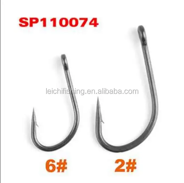 PTFE เคลือบ Curve Shank Wide Gape Chod ตกปลาปลาคาร์พตะขอตกปลา