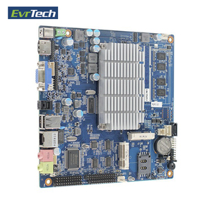 Placa base mini-itx Atom con Chip NM10 de doble núcleo, CPU D2550 integrada, 2GB RAM DDR3, 2 * satrai/8 * USB2.0 /6 * COM /1 * mSATA/1x LPT - Product Image 1