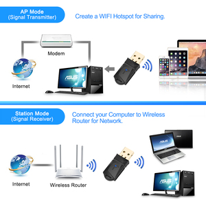 Yüksek kalite USB 2.4Ghz 150M CE LAN ağ kartı Realtek Wifi sürücüsü Mini USB kablosuz Wifi adaptörü masaüstü/dizüstü bilgisayar için - Product Image 4