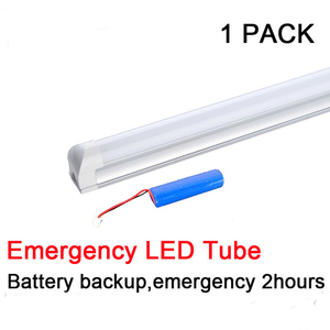 Rechargeable Battery Powered <strong>T8</strong> <strong>LED</strong> Tube Light Emergency Emergency <strong>LED</strong> Tube Fixture
