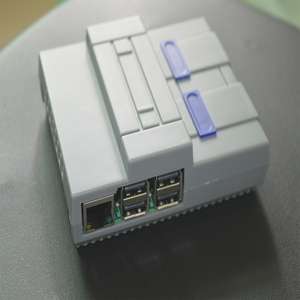 Funda Retro SuperPi de alta calidad para raspberry pi 3, modelo b plus, SNES Mini