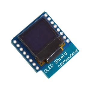 0,66 Zoll OLED-Anzeige modul für D1 MINI ESP32-Modul AVR STM32 64x48 0,66 "LCD-Bildschirm IIC I2C OLED