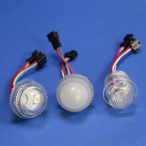 SFTC Function TM1814 26mm Dmx <strong>Led</strong> <strong>Pixel</strong> SMD 5050 Waterproof Smart Round <strong>Led</strong> <strong>Pixel</strong> Module <strong>matrix</strong> <strong>Led</strong> <strong>Pixel</strong> <strong>Light</strong>