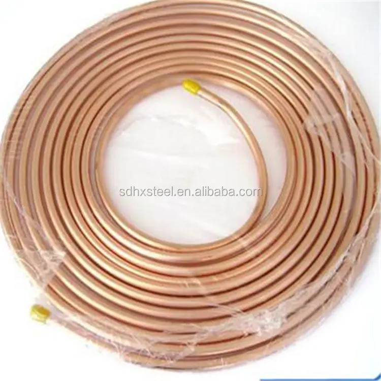 Tubo de cobre de refrigeração de panquecas do anexo macio para venda