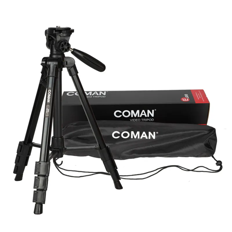 Coman Factory Traveling Tripod Kit for Camera Stand E800 portable