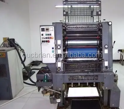 Machine d'impression offset heidelberg gto 52 d'occasion pour magazines