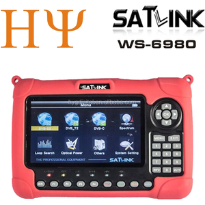Dijital bulucu metre Combo Satlink WS-6980 DVB S2 DVB T2 DVB C 7 inç LCD Sn spektrum analizörü MEPG4 H.265 Satfinder - Product Image 2