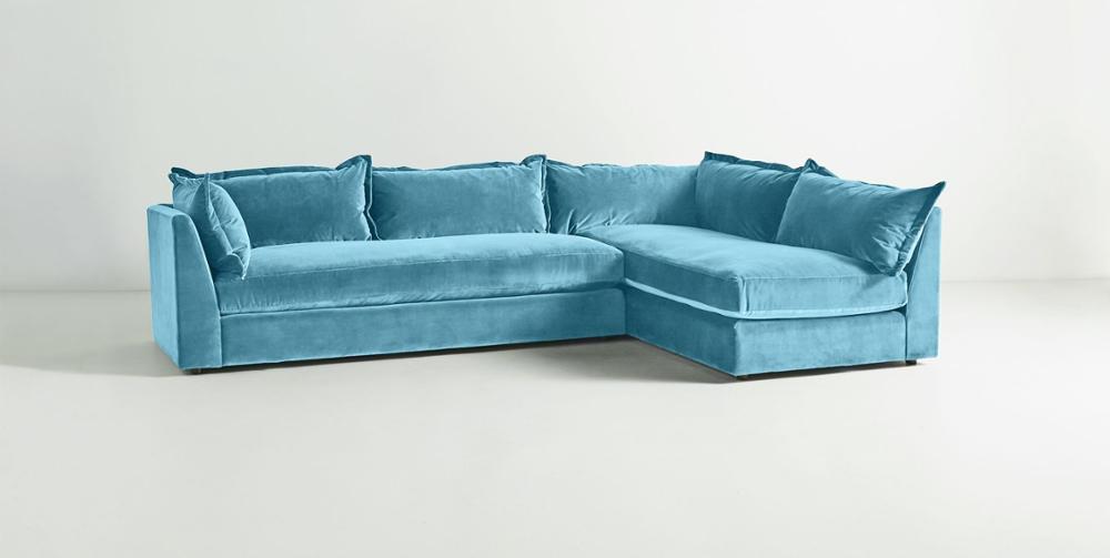 Velours/Bleu Clair