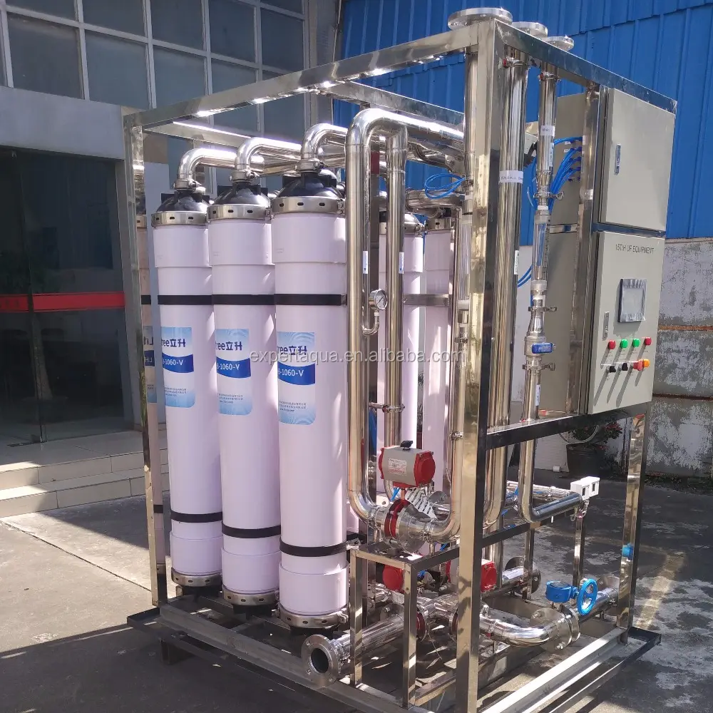 Sistema automático uf Peru 15m3/h para água mineral