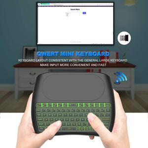 ACEMAX D8 2.4GHz Mini Wireless <strong>Keyboard</strong> With Touchpad Mouse Backlit Rechargeable Battery Best Remote Partner for <strong>Raspberry</strong> <strong>Pi</strong>
