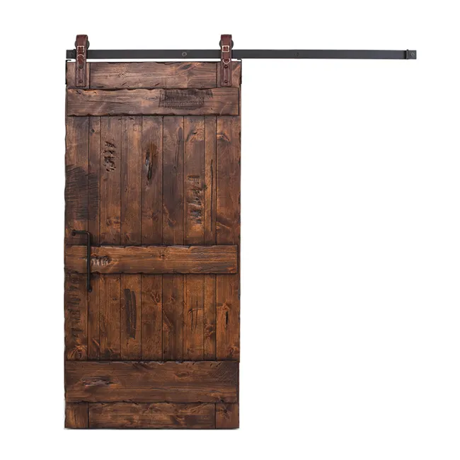 Contemporanea scorrevole in legno porta della stalla per la camera da letto