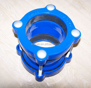 ISO2531 HDPE <strong>Gibault</strong> <strong>Coupling</strong> Flexible Step Universal Dresser <strong>Coupling</strong> Price for PVC Pipes