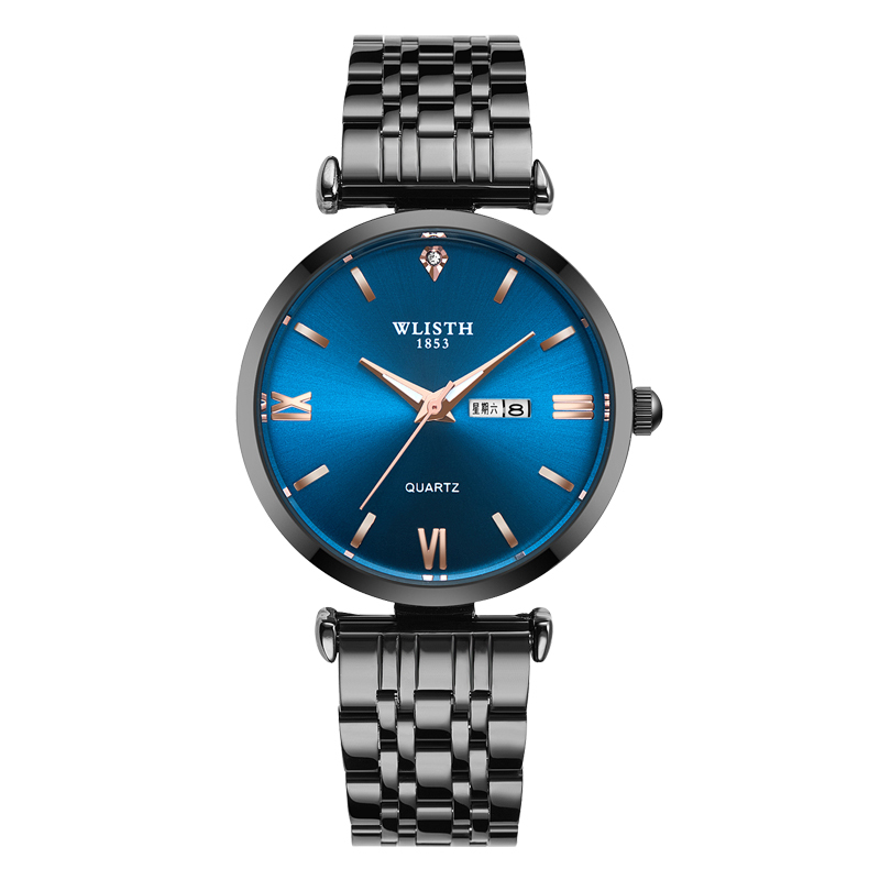 Cintura blu faccia nera modelli femminili 2