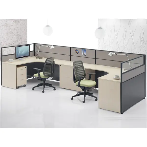 2 persone workstation personale scrivanie mobili di design mobili da ufficio 2 personale di stazione di lavoro