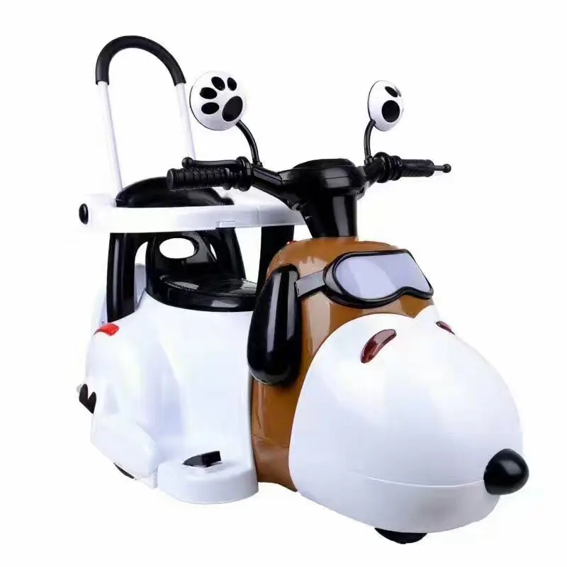 HOT Popular Three Wheels Electric Motorbike for Kids with Push Handle/kid Ride on Toy Car Battery Plastic 2-6 Years 82*44*38 Cm