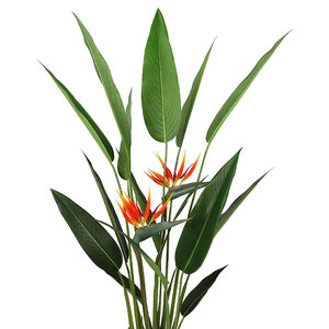 1.4m Strelitzia Reginae屋内家の装飾家の装飾のための人工木の装飾