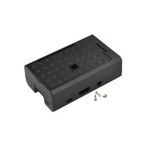 Carcasa negra para Raspberry Pi 3, modelo GPIO, caja de Puerto necesaria para Pi 2 B Modelo B +