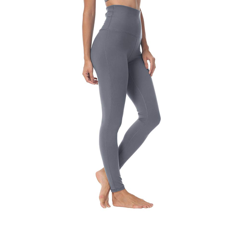 gray yoga pants