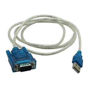 <strong>USB</strong> 2.0 <strong>to</strong> Serial 9 Pin DB-9 RS-232 Converter Cable 1.2 M or Customize Length - Product Image 1