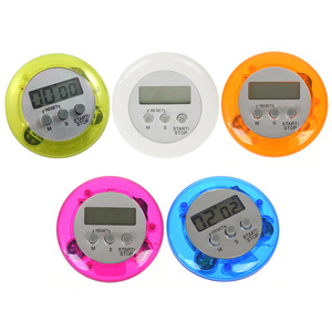 Nuovo Rotondo A CRISTALLI LIQUIDI Magnetic Digital Kitchen Countdown Timer Allarme Timer Da Cucina Pratico Cucina Timer di Allarme Orologio - Product Image 2
