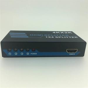 Divisor HDMI de 4K30Hz, 1 entrada y 4 salidas, 1x4, 1 ordenador, 4 monitores, 5V, adaptador de corriente, divisor HDMI de 4 puertos, interruptor HDMI, adaptador Full HD 1080p - Product Image 6