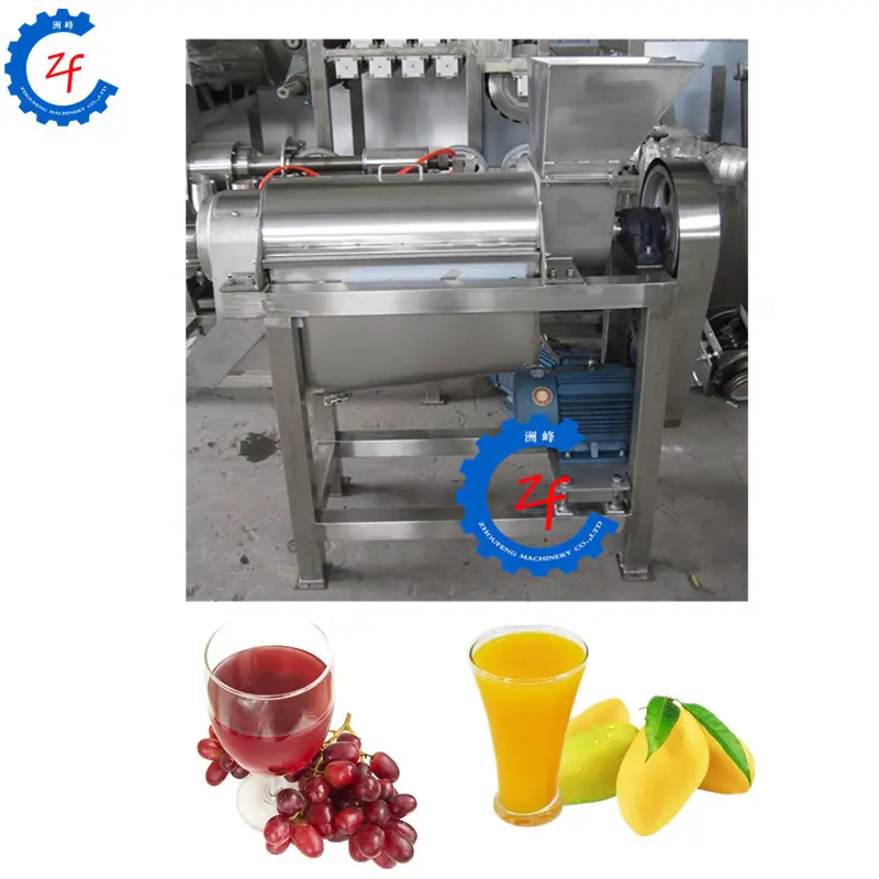 Industrial naranja exprimidor de jugo de fruta natural de frutas y verduras de maquinaria de procesamiento de