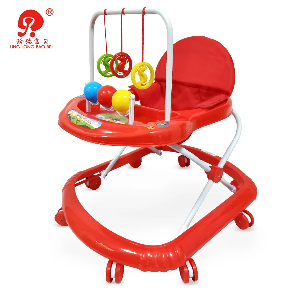 Kid seat and stand cute toy music panel activity baby toddler walker for girl and boy baby