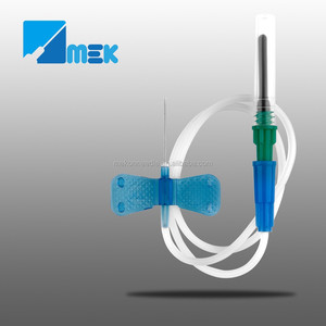 Bộ sưu tập máu Bướm Kim với bộ chuyển đổi luer có CE ISO 510K - Product Image 6