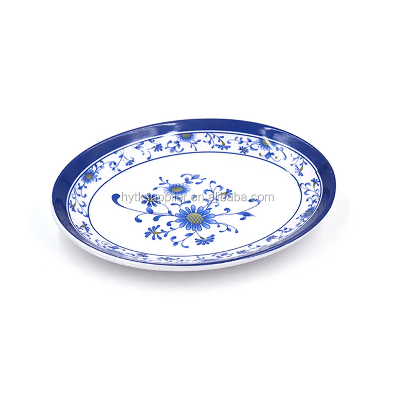 Традиционная китайская меламиновая посуда/неповрежденная фарфоровая посуда/уникальная восточная тарелка для красоты
