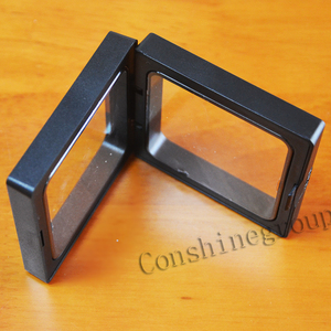 Neuankömmling 3D Floating <span class=keywords><strong>Coin</strong></span> Safe <span class=keywords><strong>Box</strong></span> 70mm Schmuck behälter