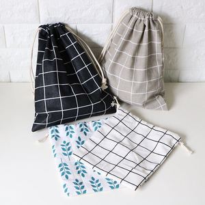 Trường Kids Dây Kéo Backpack <span class=keywords><strong>taobao</strong></span> bãi biển dây kéo túi cotton vải bông vải dây kéo túi - Product Image 1