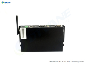 DMB-8800C RTSP RTMP hd Encoder H.264 IPTV Streaming Encoder Decoder with WiFi for iptv Streaming Server - Product Image 3