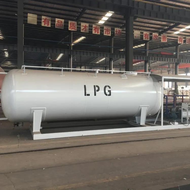 60 000 Litre büyük LPG Tankları, yatay Propan LPG Depolama Tankı, LPG Tankı için Satış