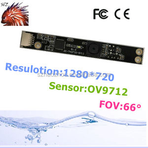 Alta velocidad 1,3 Mega 1mp ov9712 720p CMOS sensor UVC módulo de cámara con micrófono