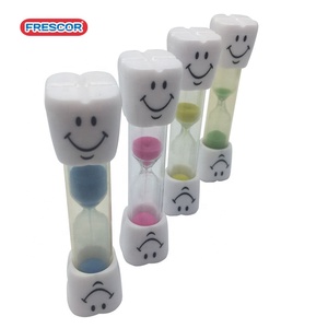 จับเวลาทรายแปรงฟันแก้วพลาสติก2นาทีสำหรับเด็ก - Product Image 5