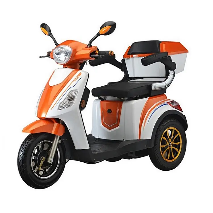 Nhà Máy Giá Rẻ Xe Máy Điện Scooter Trike 3 Bánh Xe Điện Scooter Cho Người Khuyết Tật Scooter