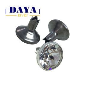 <strong>A</strong>/<strong>B</strong> Grade Quality Diamond/acrylic Cheap Shoes Diamond Tube <strong>Rivet</strong> Rhinestone Jeans Pearl <strong>Rivet</strong>