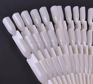 Thời Trang Mới Phong Cách Nail Tip Thẻ Màu Chuỗi Hình Quạt Nail Mẹo Hiển Thị - Product Image 1