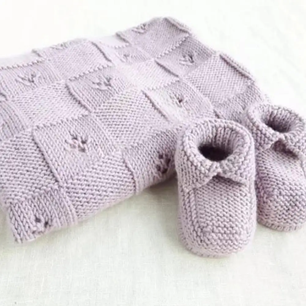 Bhf — couvertures tricotées en cachemire, couvertures ajourées pour bébés, chaussettes en cachemire pour les tout-petits