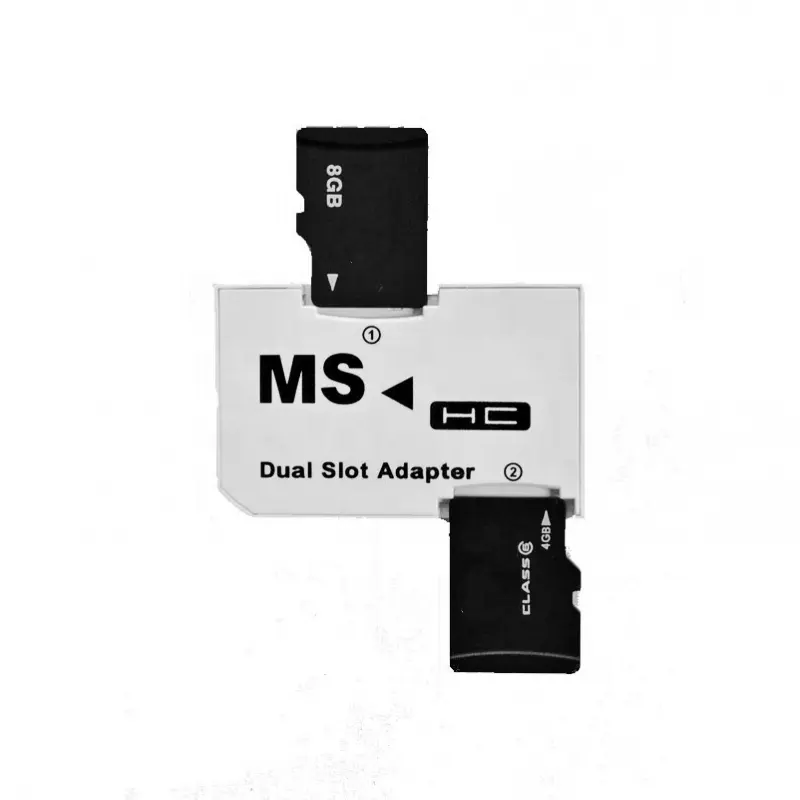 Di alta qualità MS Pro adattatore prezzo a buon mercato sd scheda di memoria memory stick Duo adattatore
