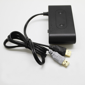 For Wii U Adapter 4 Port for Gamecube for NGC Controller Adapter for Nintendo Wii U/Switch/PC <strong>USB</strong> Controller Adapter