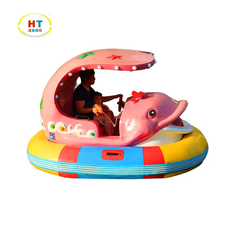 Модель дельфина надувной бампер лодка моторизованный Электрический Бампер Лодка для детей и взрослых