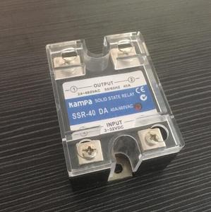 ソリッドステートリレーSSR-40DA DCからACSSRリレー1PSSR40A入力3-32VDC制御出力24-480VAC - Product Image 3