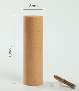 3つのスタイルと形をしたブナ材の壁フック - Product Image 4