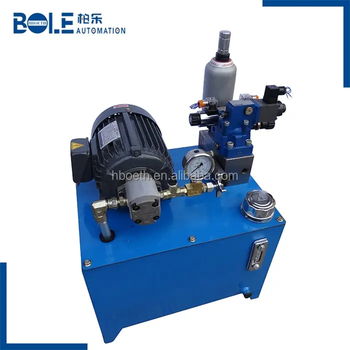 Made in china sincrono idraulica power pack/unità di sistema Idraulico Accumulatore idraulico stazione di pompaggio