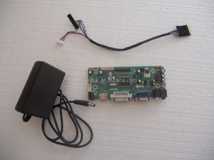 Marco abierto, monitor de pantalla de 10,1 pulgadas LCD, compatible con VGA, puertos de audio HD DVI con pantalla táctil USB, resistivo de 4 líneas, 1366x768 - Product Image 5