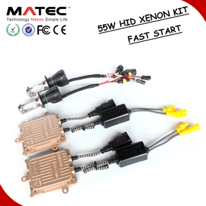 HID Kit Factory MATEC 35W 55 W H7 9005 9006 H4 4300K 6000K 55 Watt HID Xenon Kit