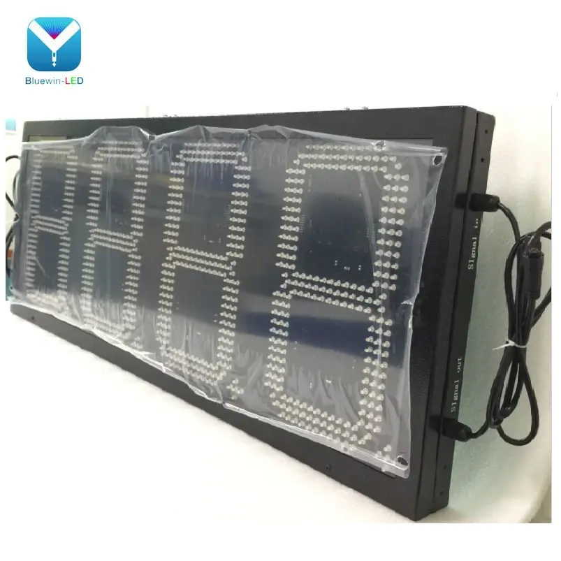 led digital price number board led display 10 inch gas station led sign 8'' 12'' 18''led gas price display